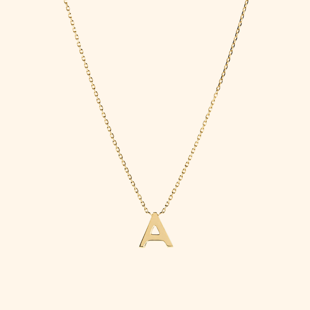 Classic Mini Initial Necklace