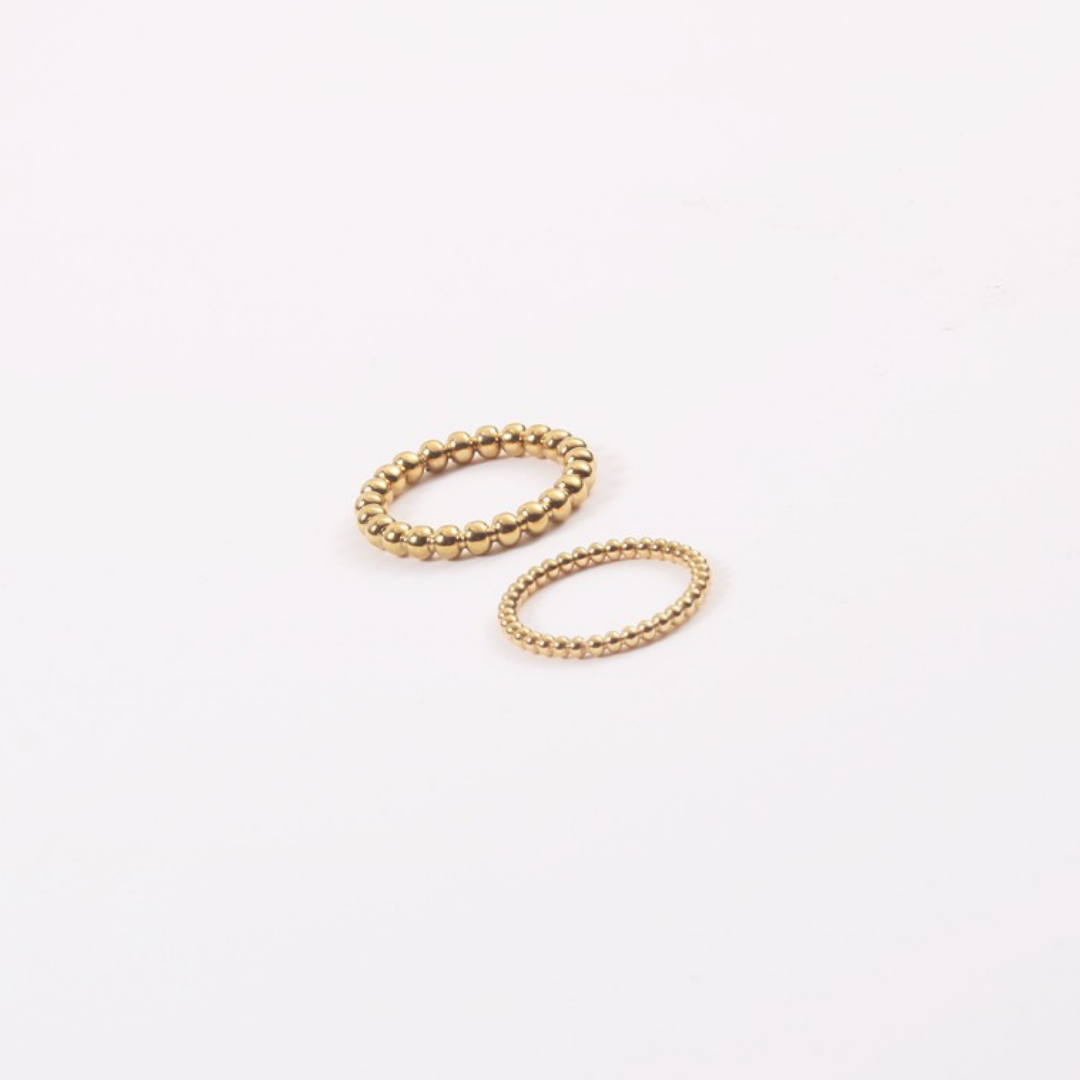 Classic Bubble Bead Rings