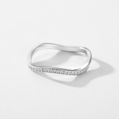 Classic Wave Eternity Ring