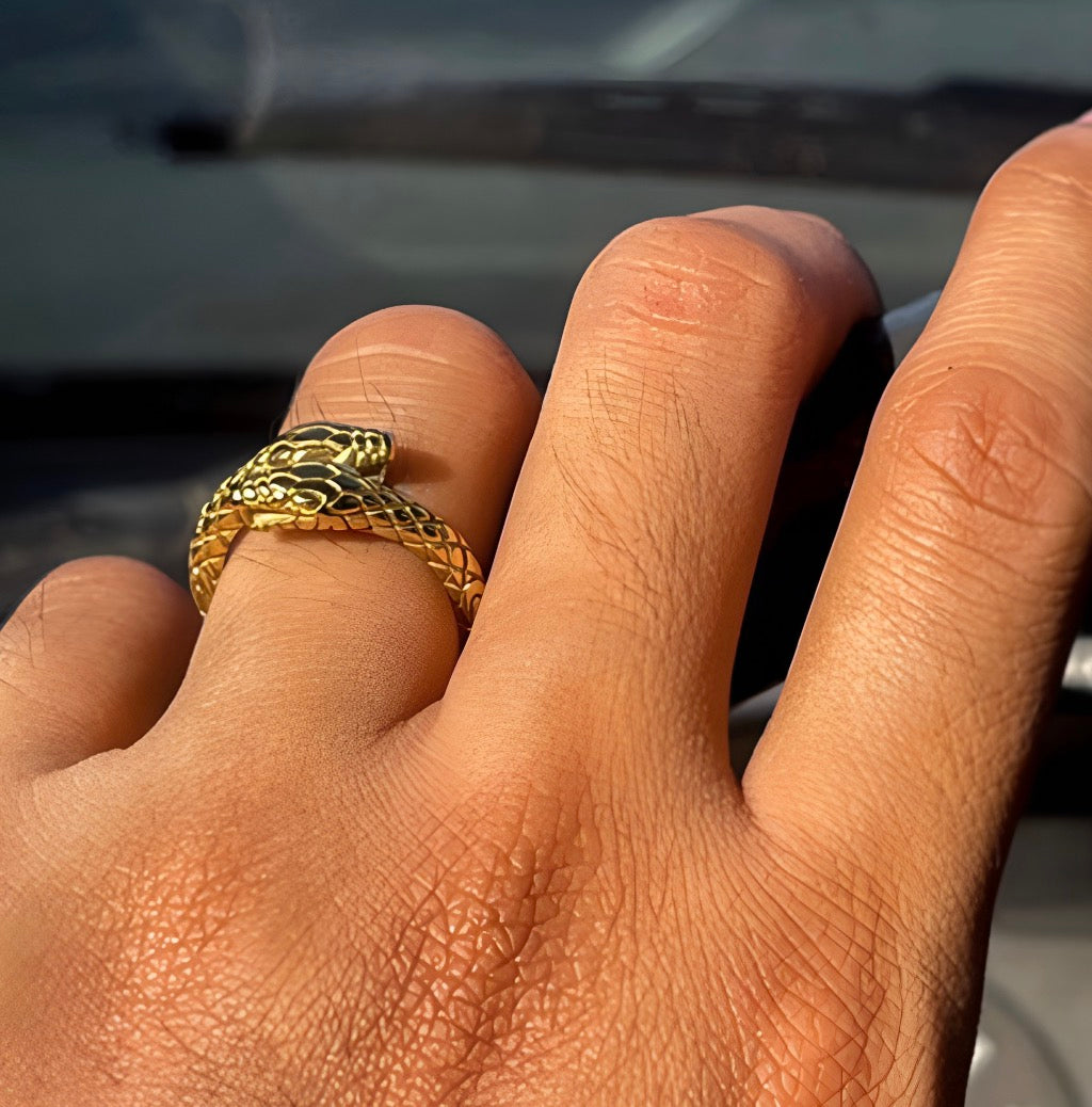 Everyday Double Headed Snake Ring