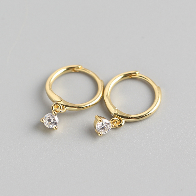 Classic Solitaire Earrings