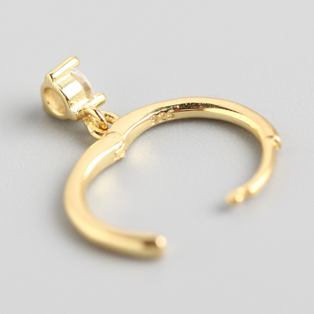 Classic Solitaire Earrings