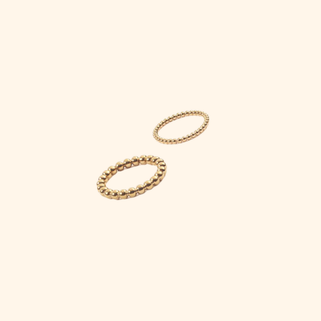 Classic Bubble Bead Rings