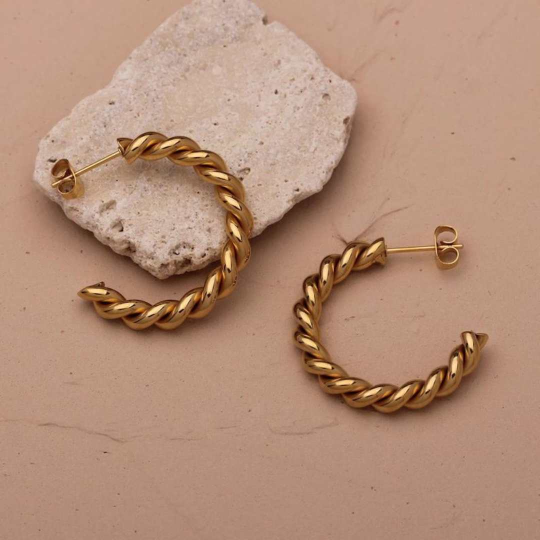 Everyday Rope Stud Earrings