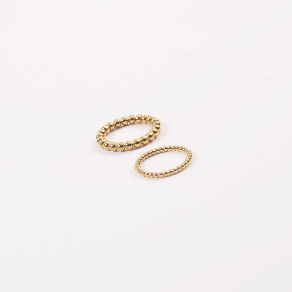 Classic Bubble Bead Rings