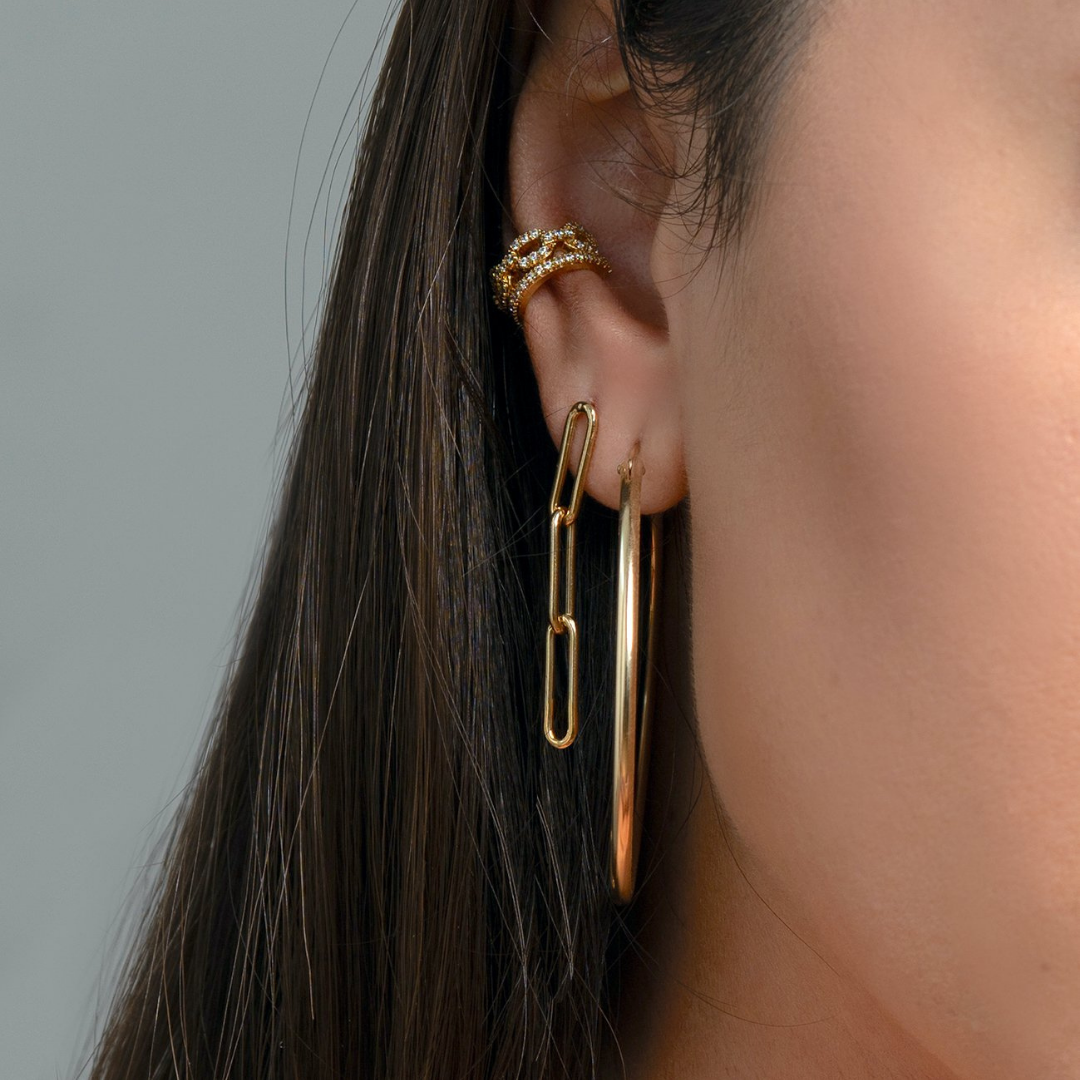 Everyday Paper Clip Earrings