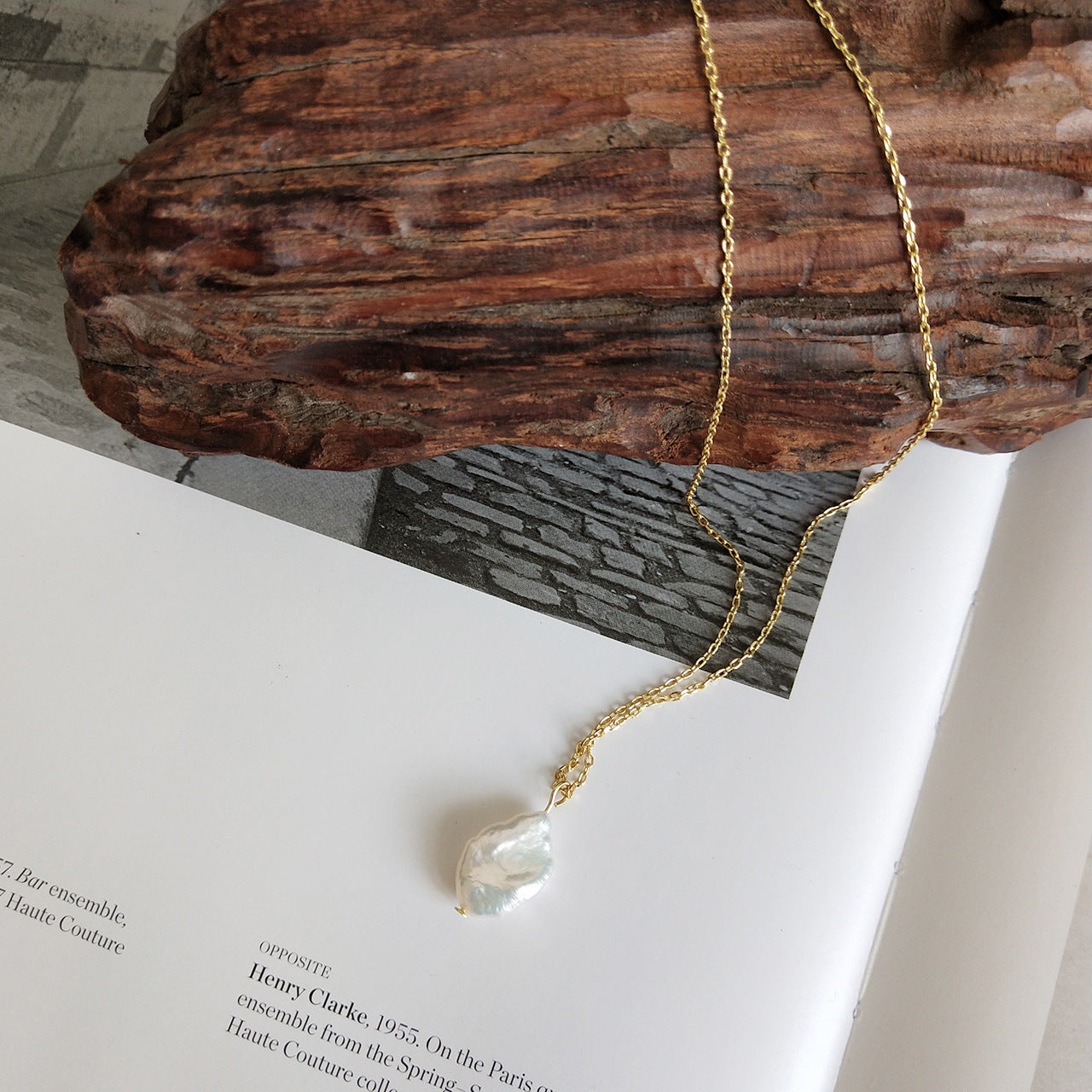 Classic Baroque Pearl Necklace