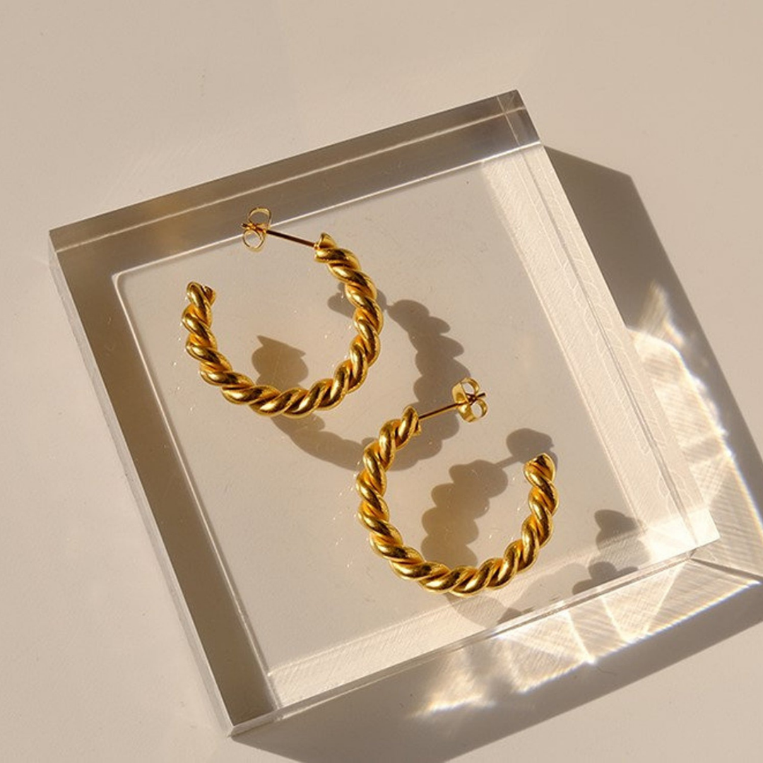 Everyday Rope Stud Earrings