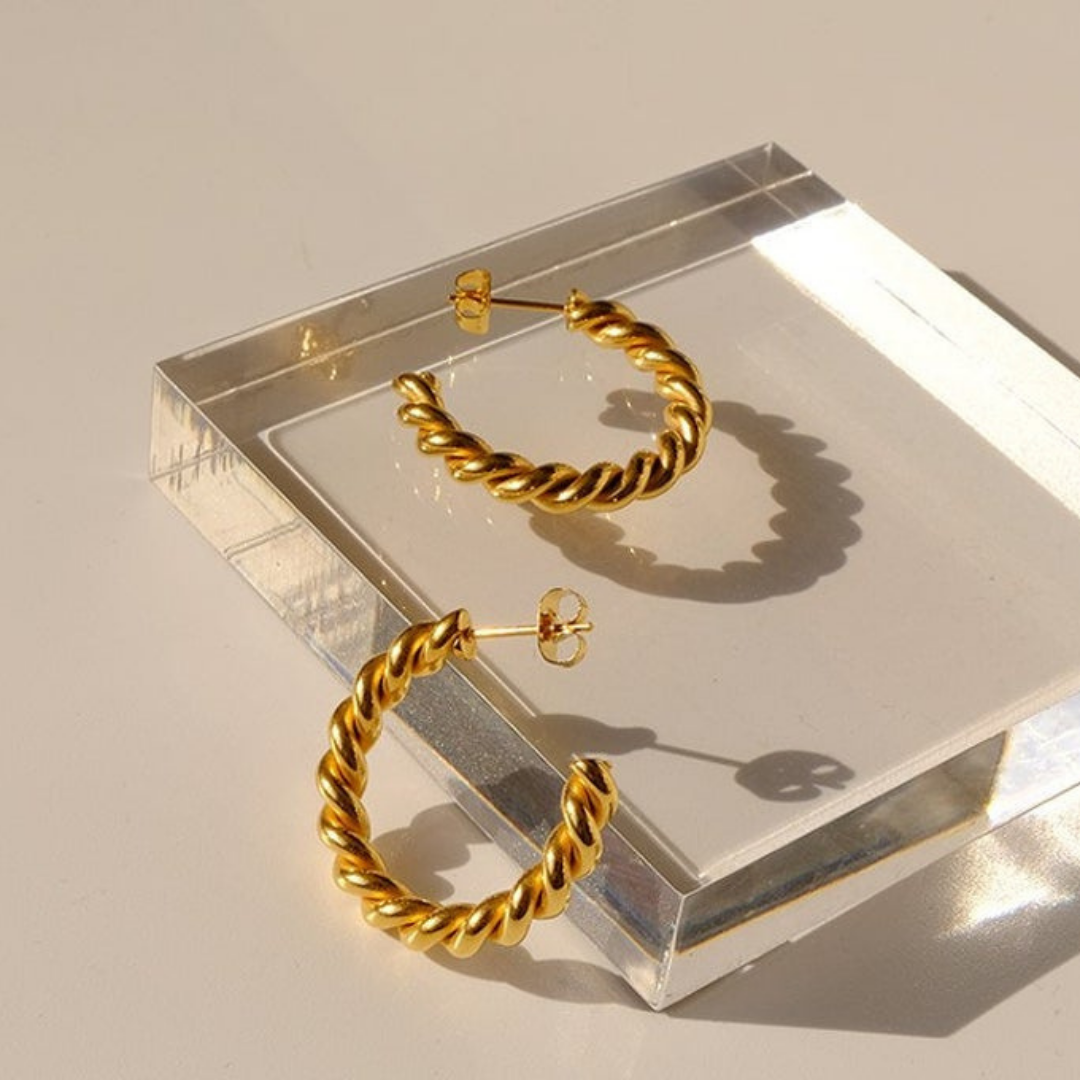 Everyday Rope Stud Earrings