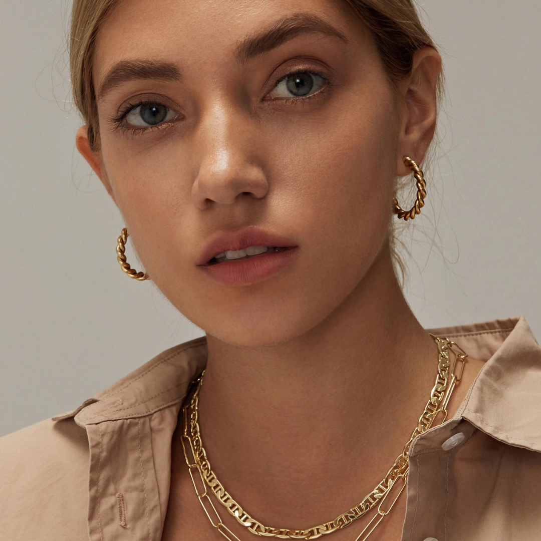 Everyday Rope Stud Earrings