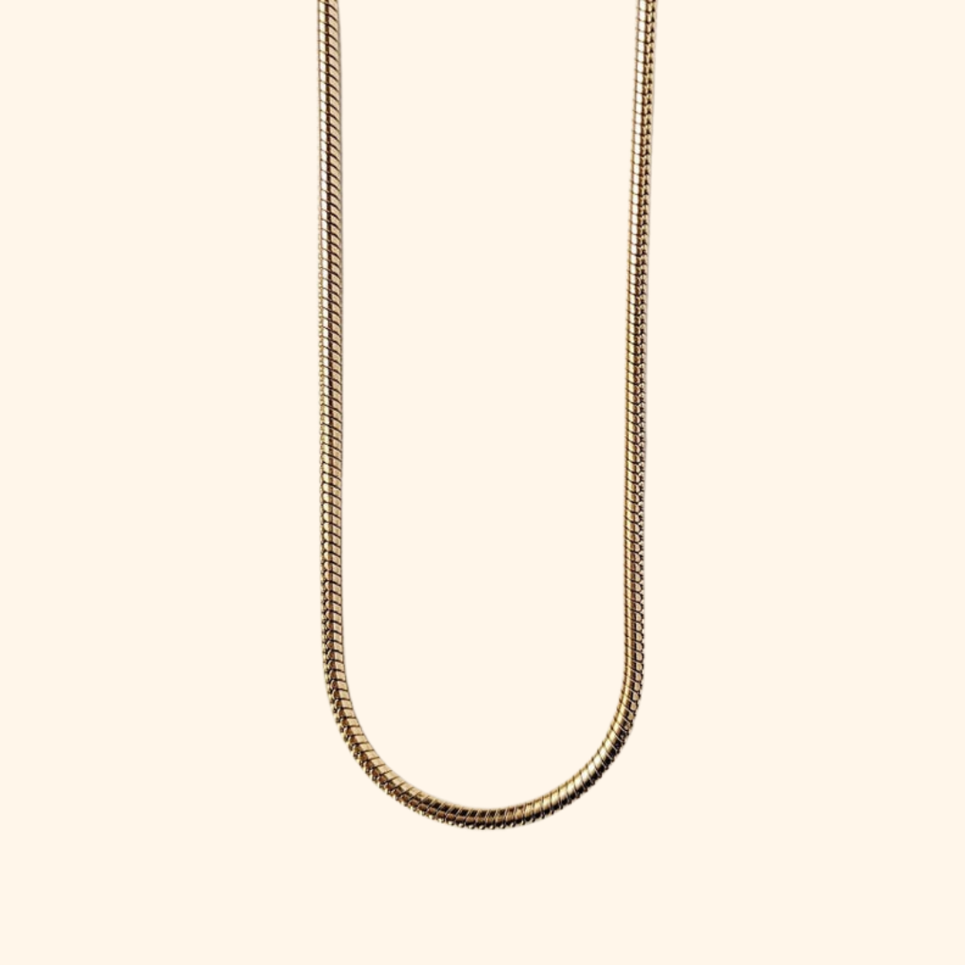 Everyday Round Snake Necklace