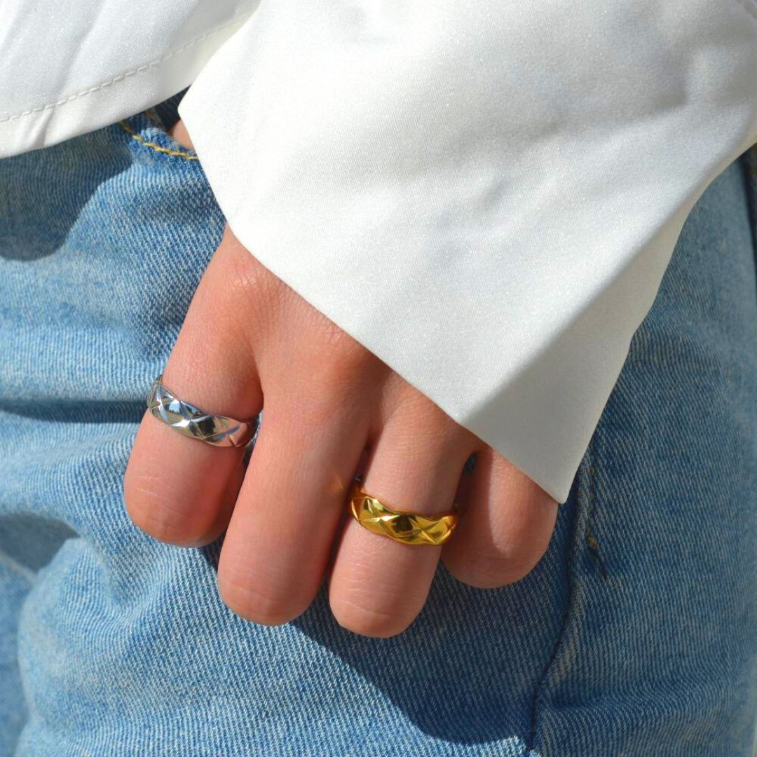 Everyday Quilted Ring