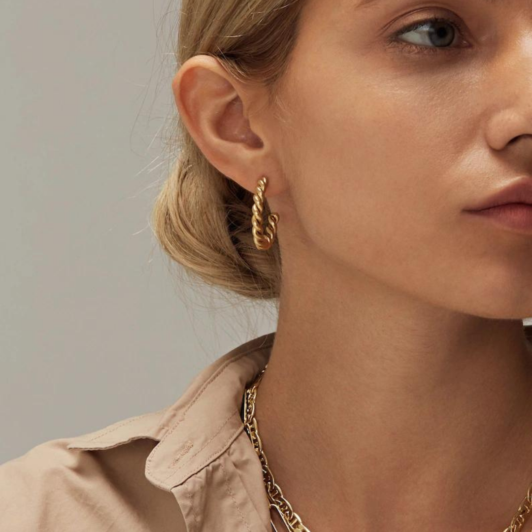 Everyday Rope Stud Earrings