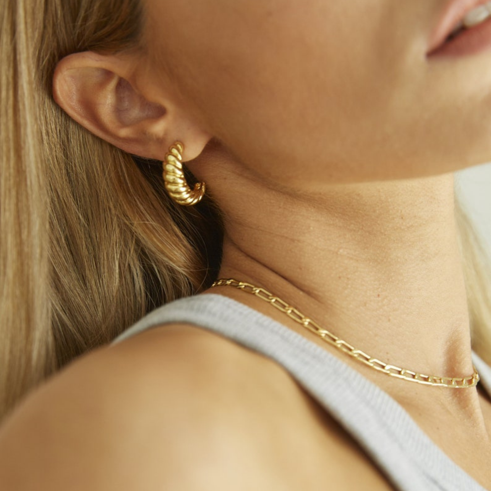 Everyday Croissant Earrings