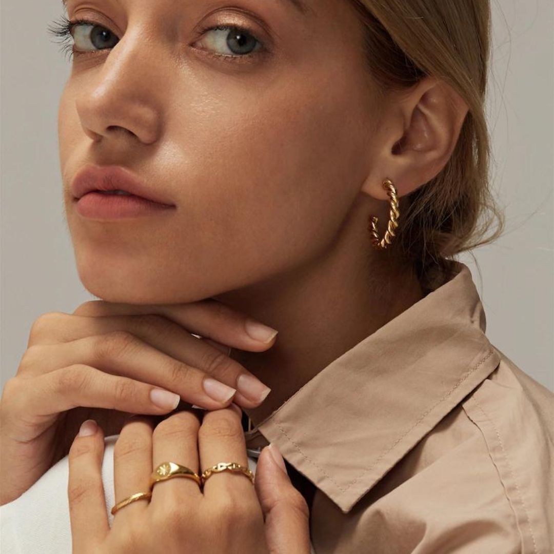 Everyday Rope Stud Earrings