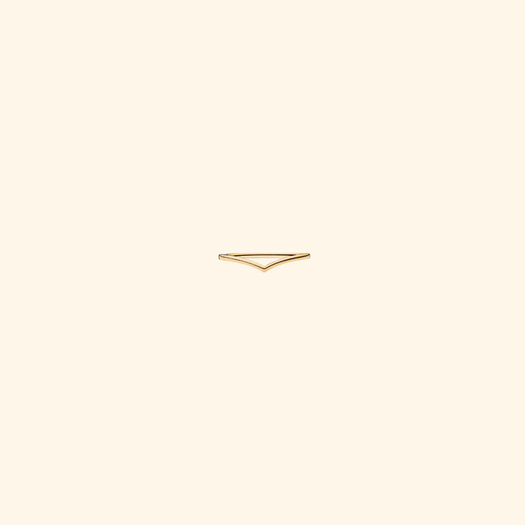 Everyday Chevron Ring