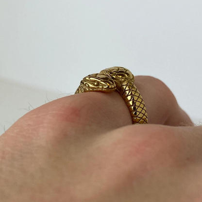 Everyday Double Headed Snake Ring