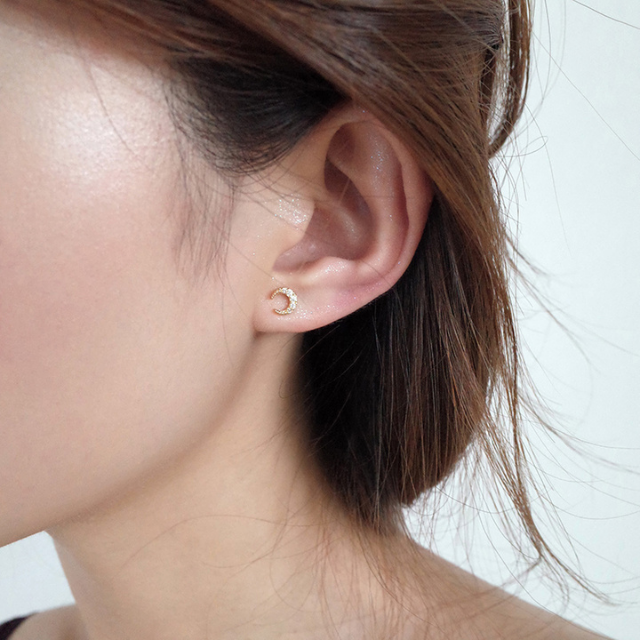 Classic Crescent Earrings