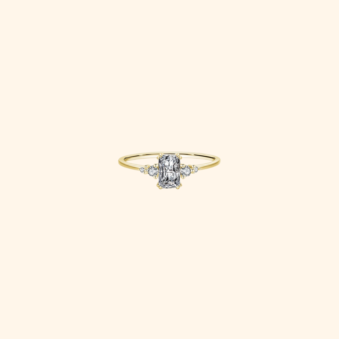 Classic Mini Baguette Cut Ring