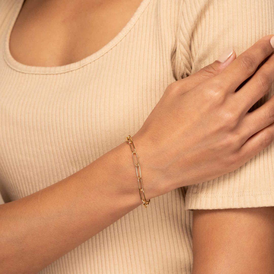 Everyday Paper Clip Bracelet