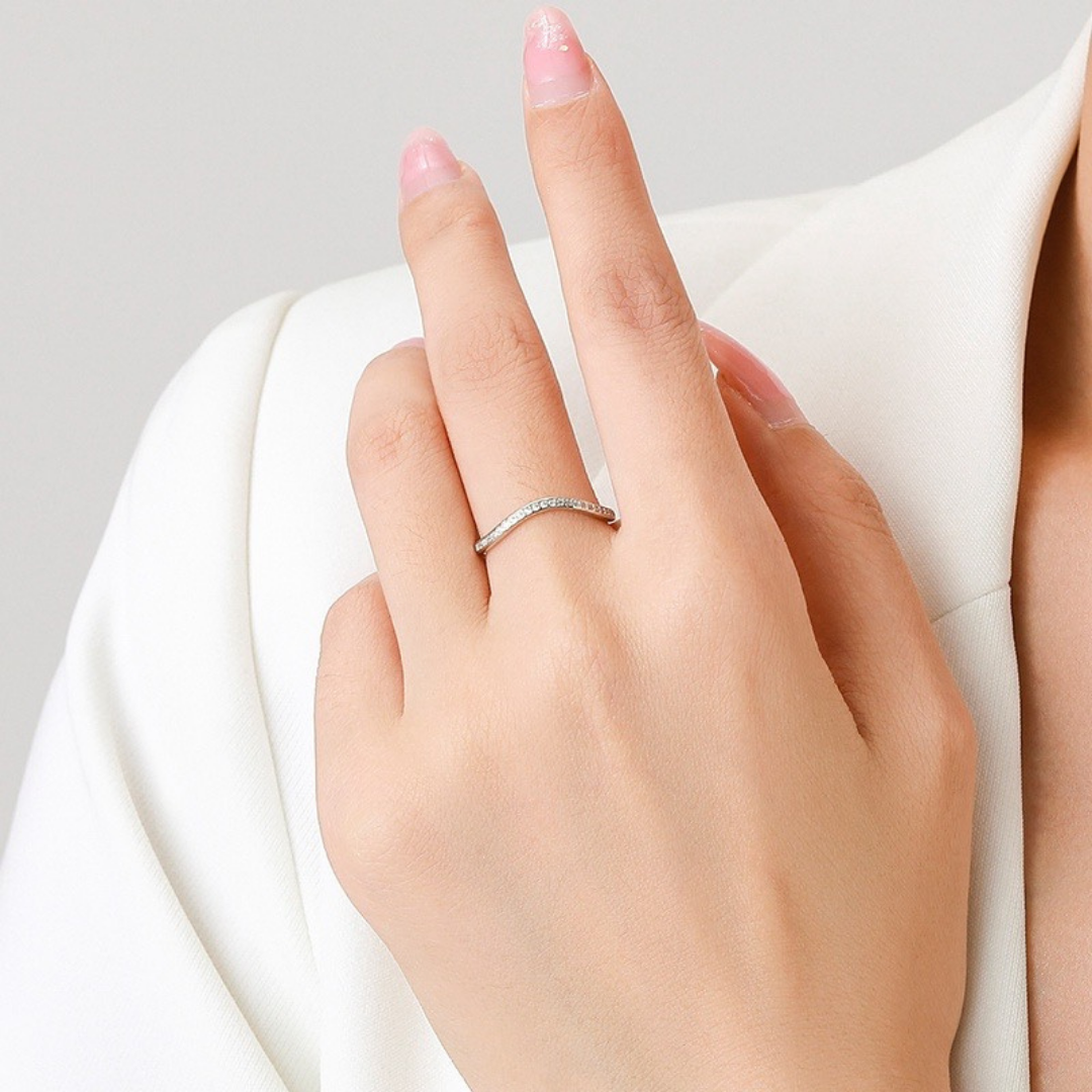 Classic Wave Eternity Ring