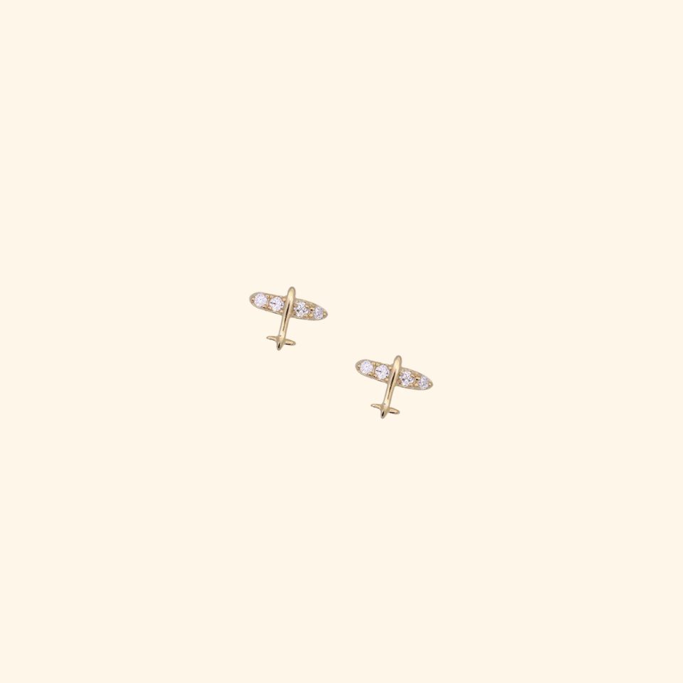 Everyday Mini Airplane Studs