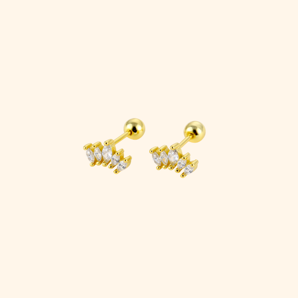 Everyday Crown Studs