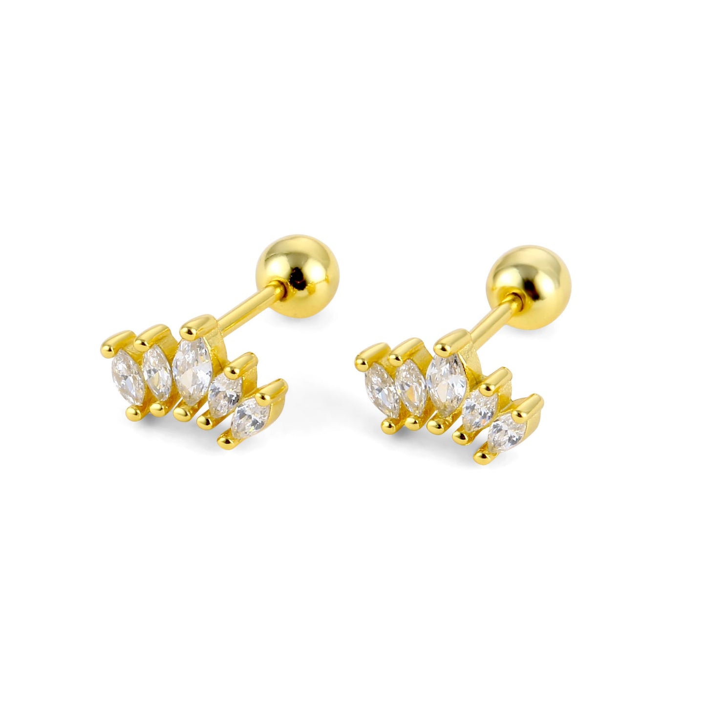 Everyday Crown Studs