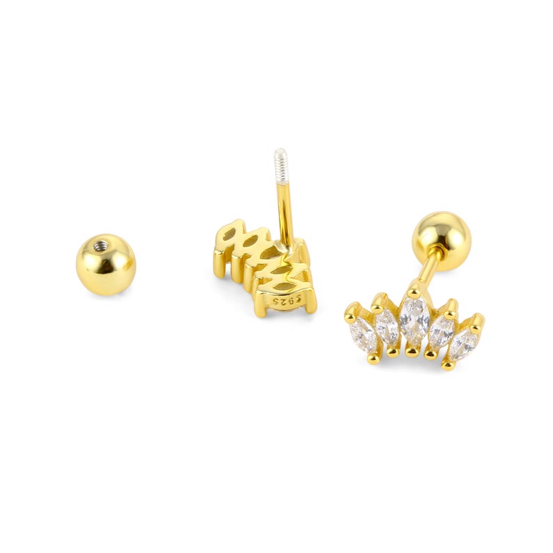 Everyday Crown Studs