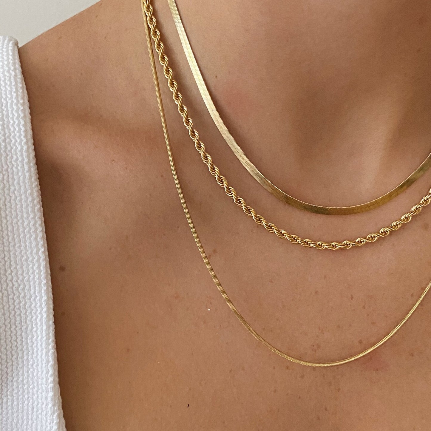 Everyday Herringbone Necklace